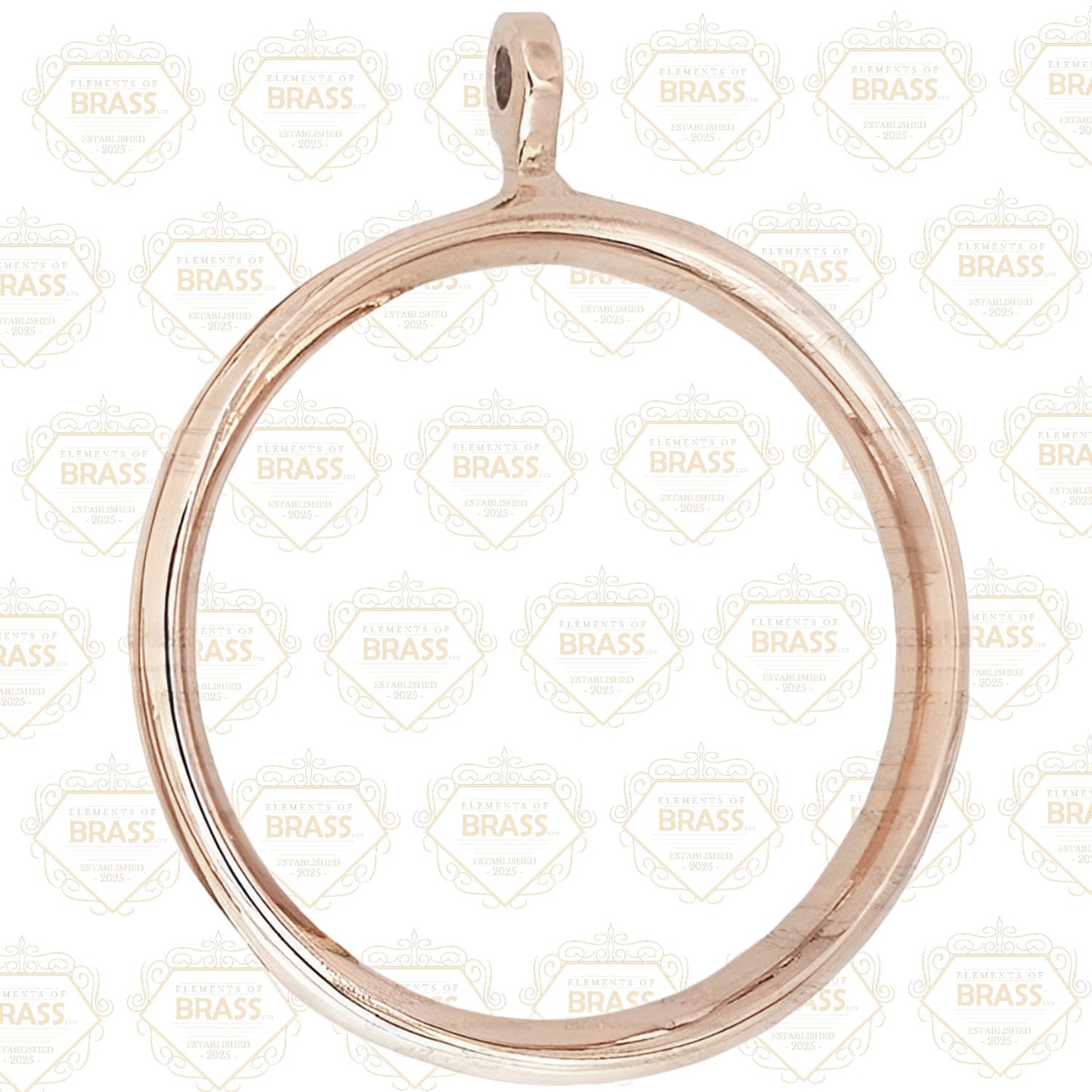 24k Rose Gold Ring, Durable Rose Gold Curtain Rings