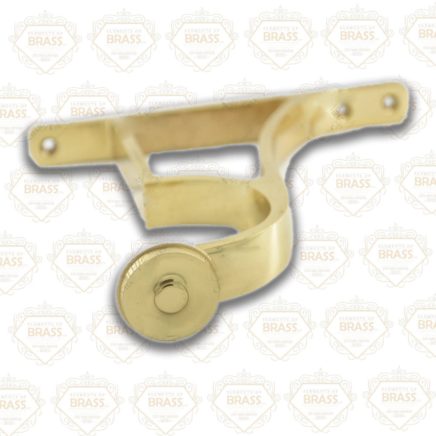 Brass Pole Set (32mm Diameter), Strong Curtain Pole Set