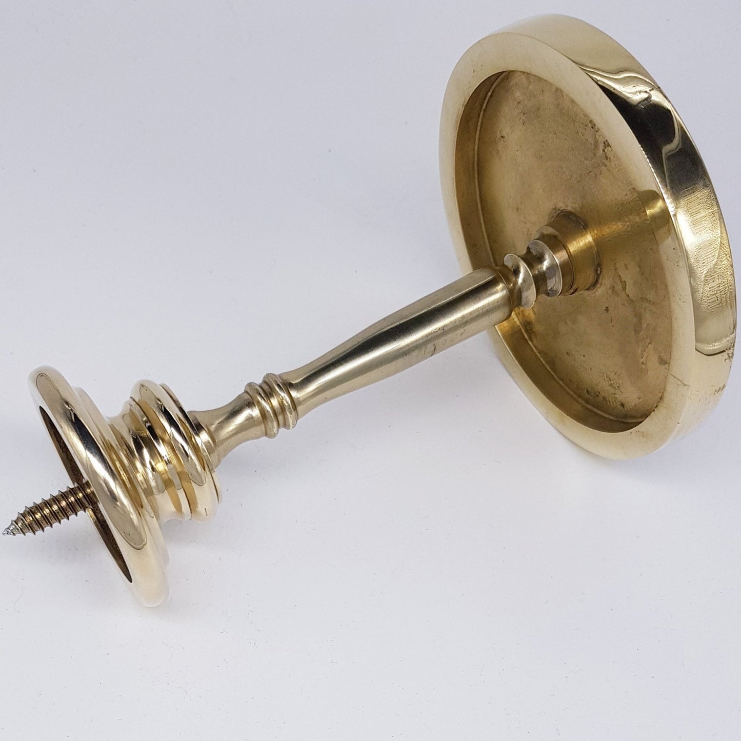 Brass Holdbacks, Solid Curtain Fabric Holdback Unique Design