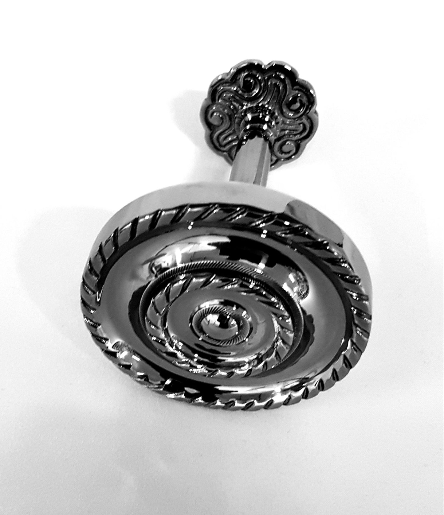 Solid Brass Holdbacks Antique Nickel