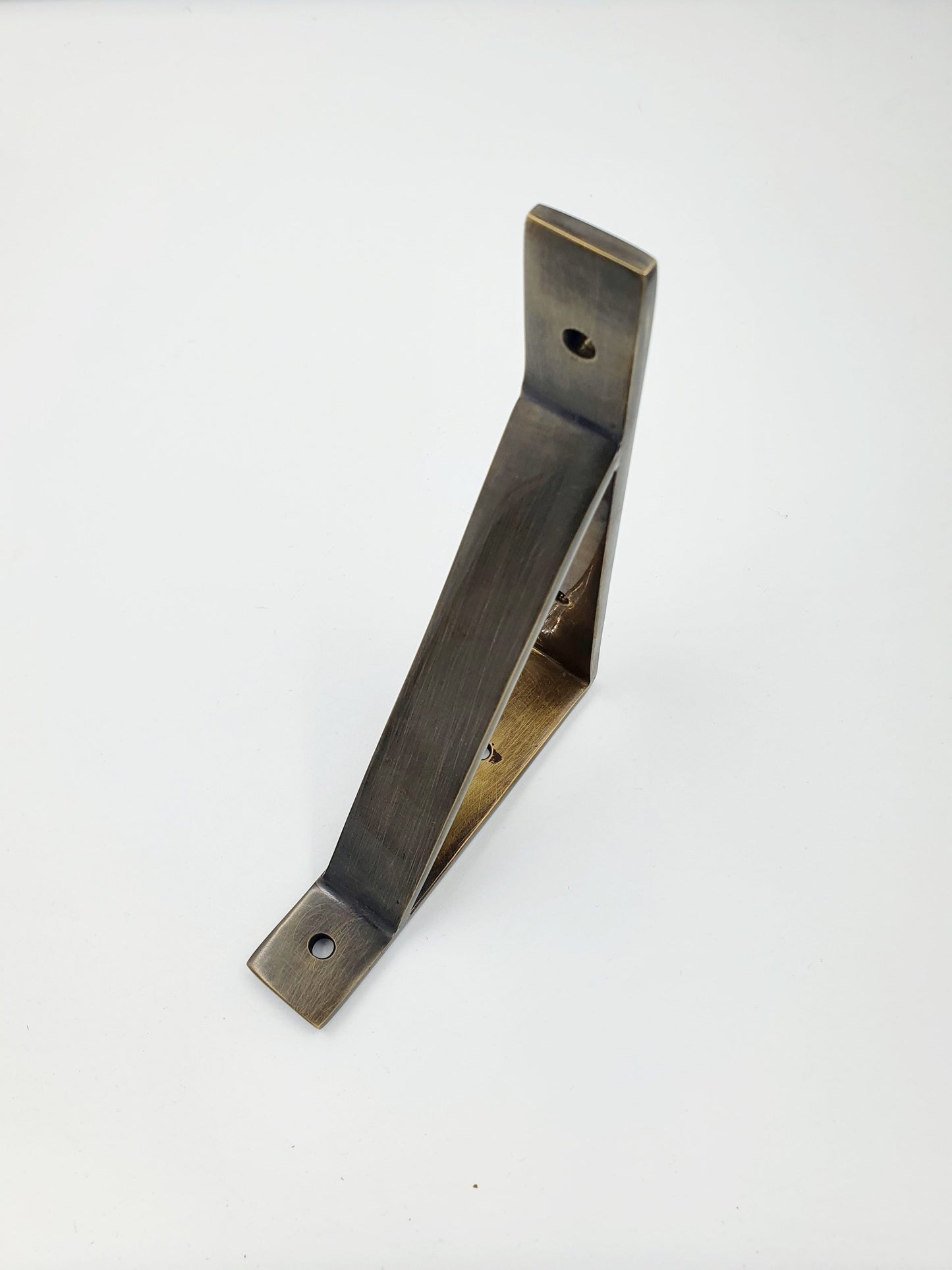 Brass Shelf Bracket Wall Mounted Shelve Brackets, Solid Bracket