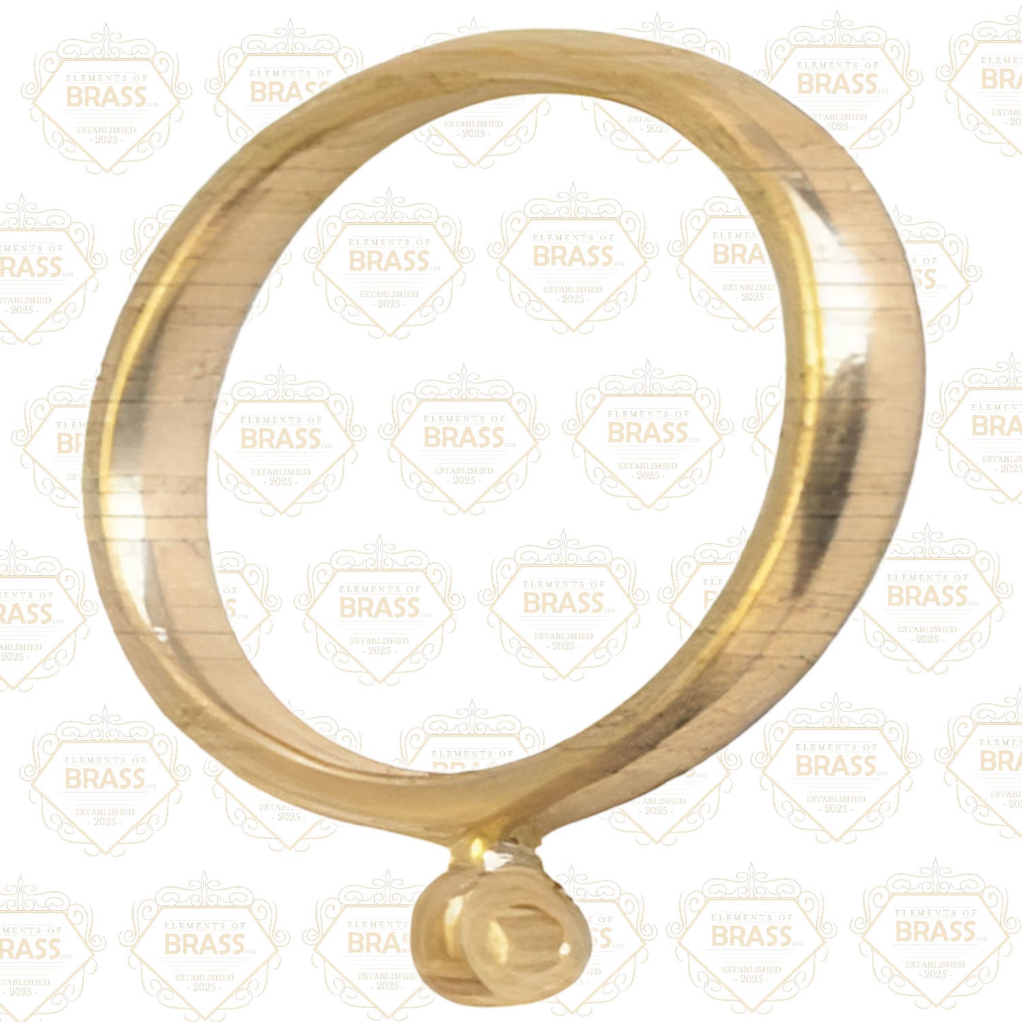 Solid Brass Curtain Rings Strong And Durable Curtain Rings For Curtain Rod In All Finishes