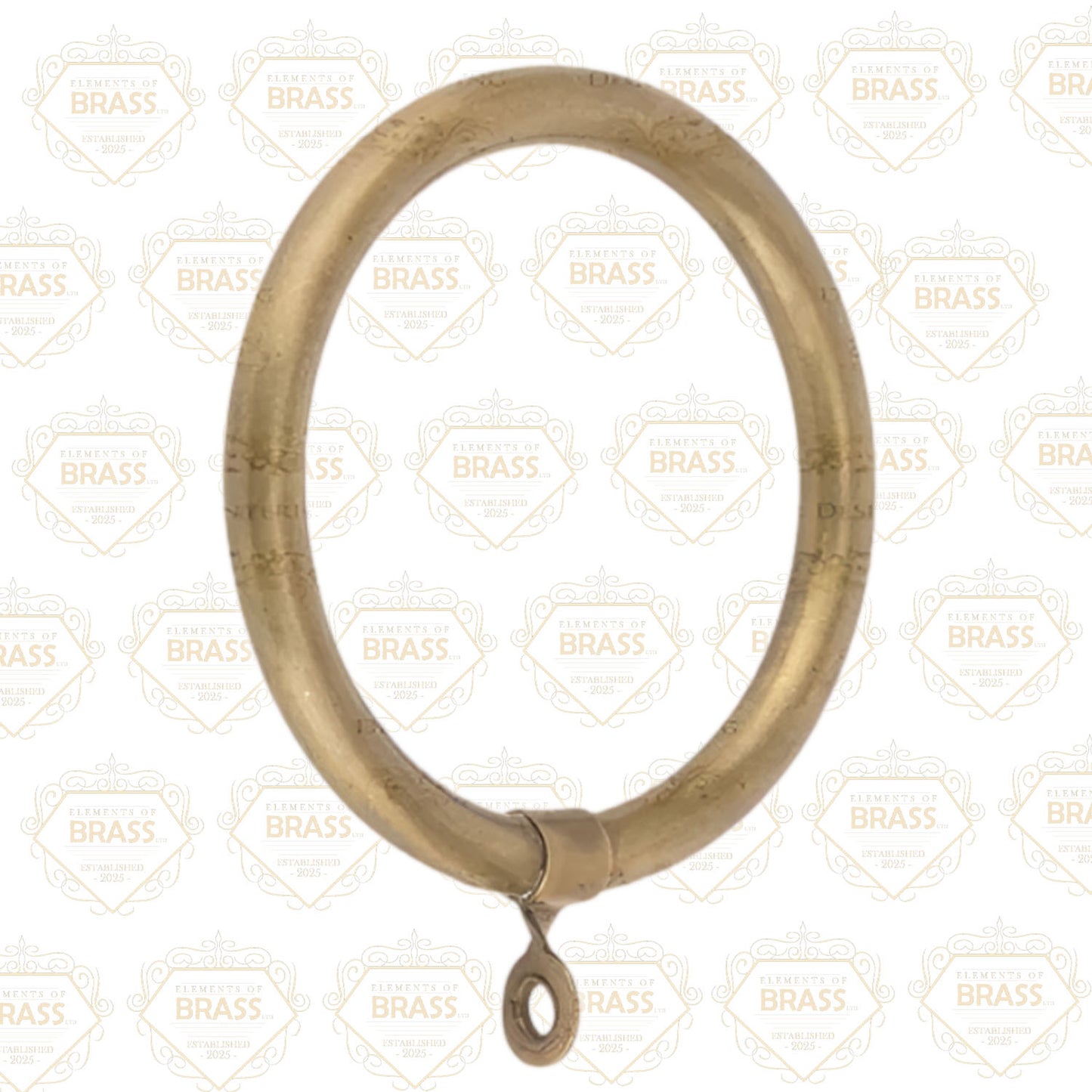 Type "19" 5mm Hollow Brass Rings Curtain Rings