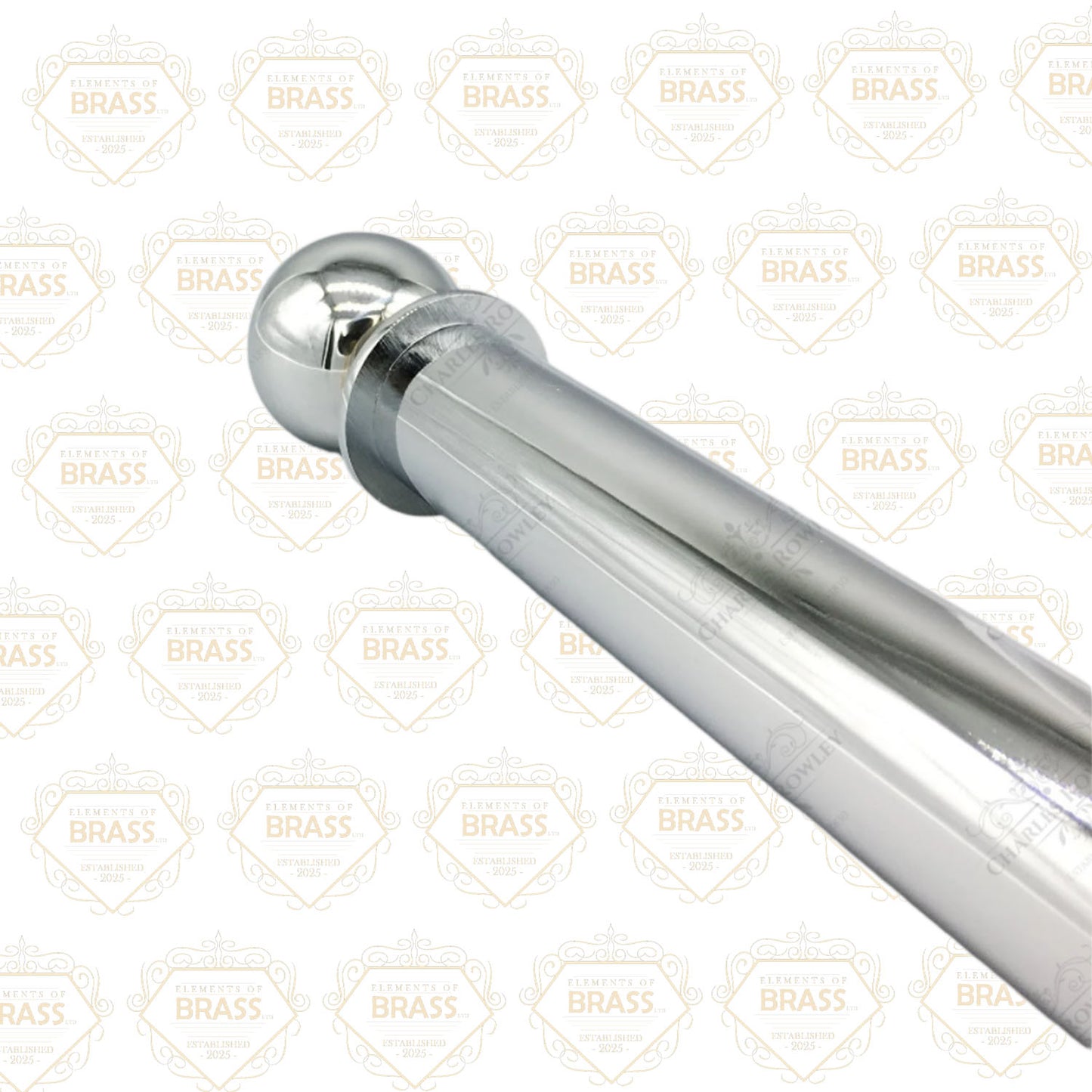 Brass Pole Curtain Pole (19mm Diameter), Strong Pole