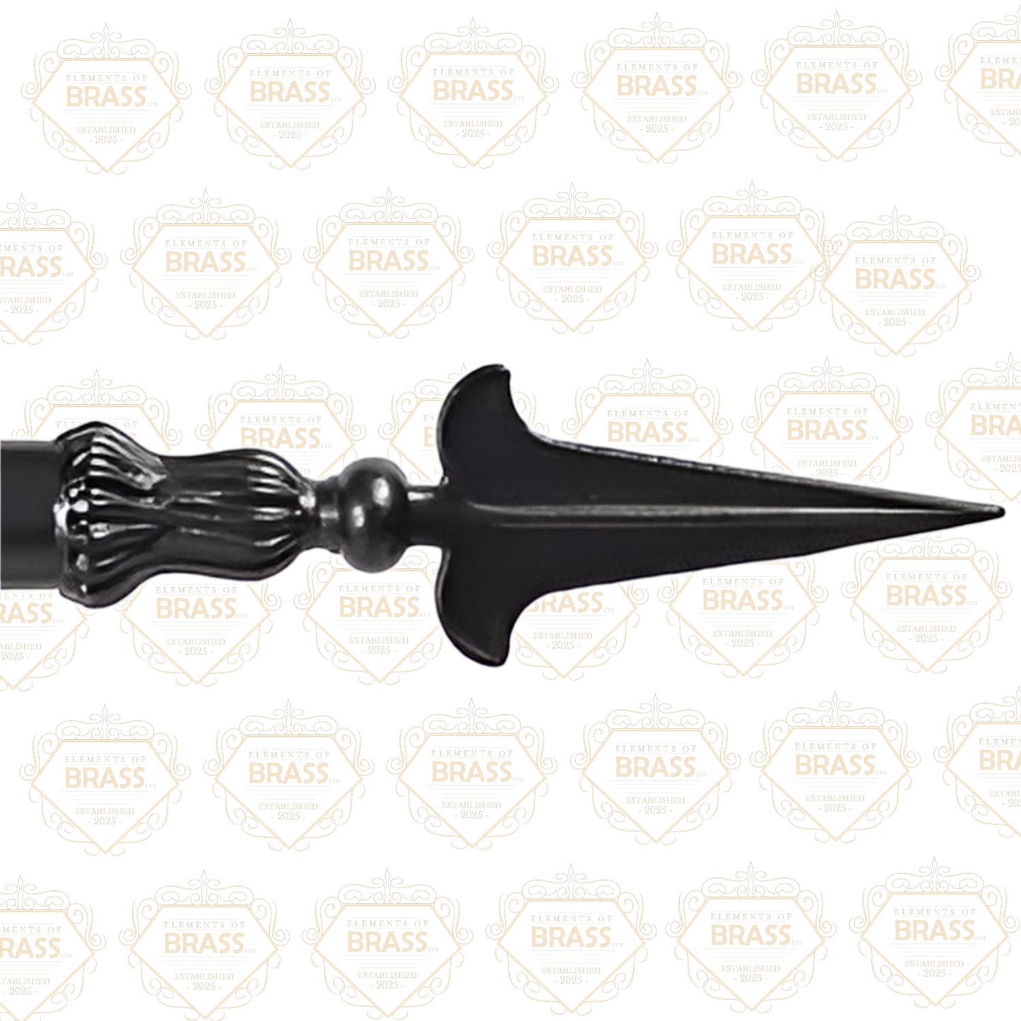 Metal Finials Strong And Durable Metal Finials (32mm)