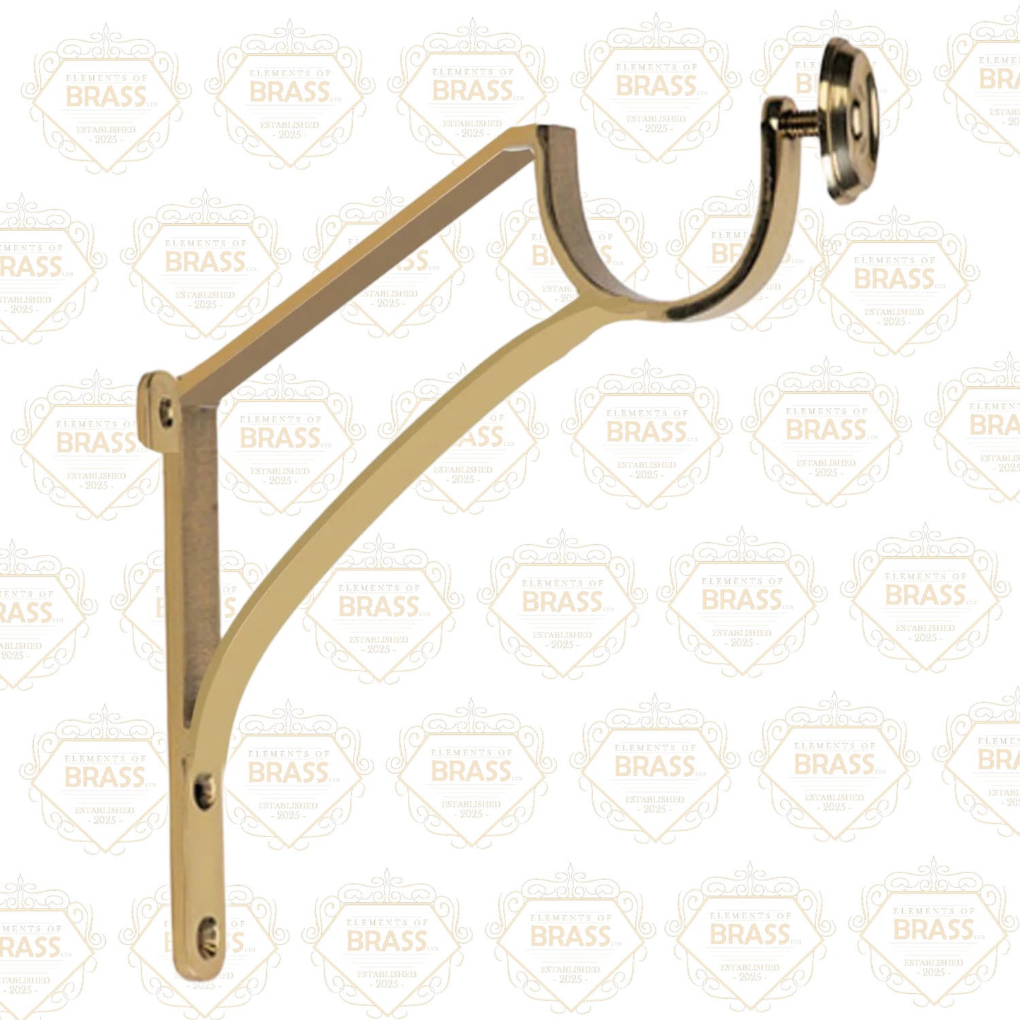 Upstand Centre Bracket For Curtain Pole Strong Bracket