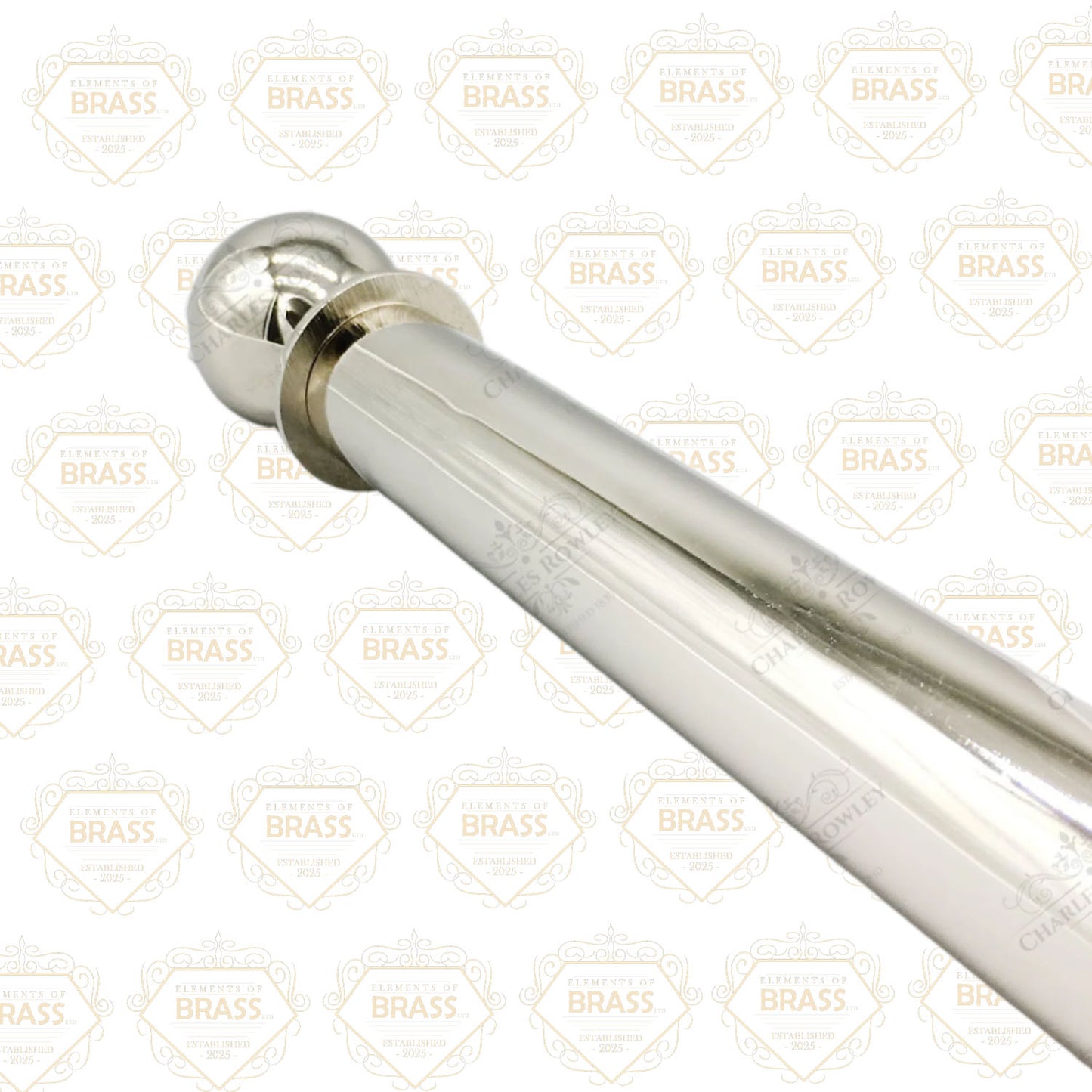 Brass Pole Curtain Pole (19mm Diameter), Strong Pole