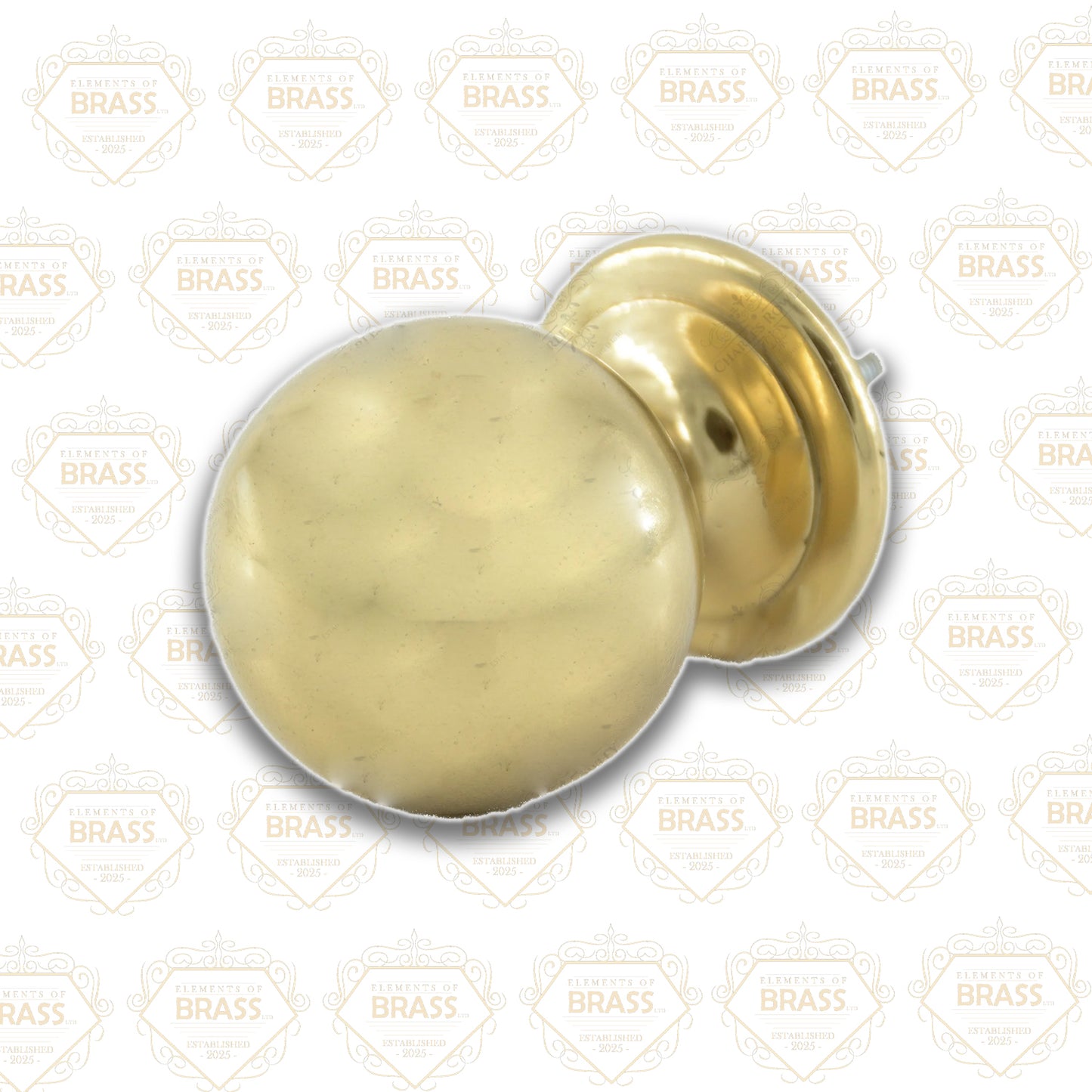 Brass Pole Set (25mm Diameter), Strong Curtain Pole Set