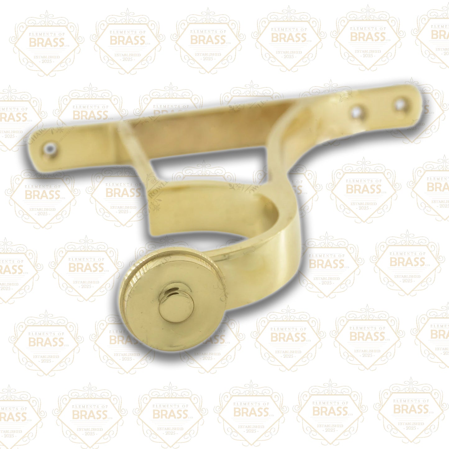10cm Projection End Bracket, Solid End Bracket For Curtain Pole