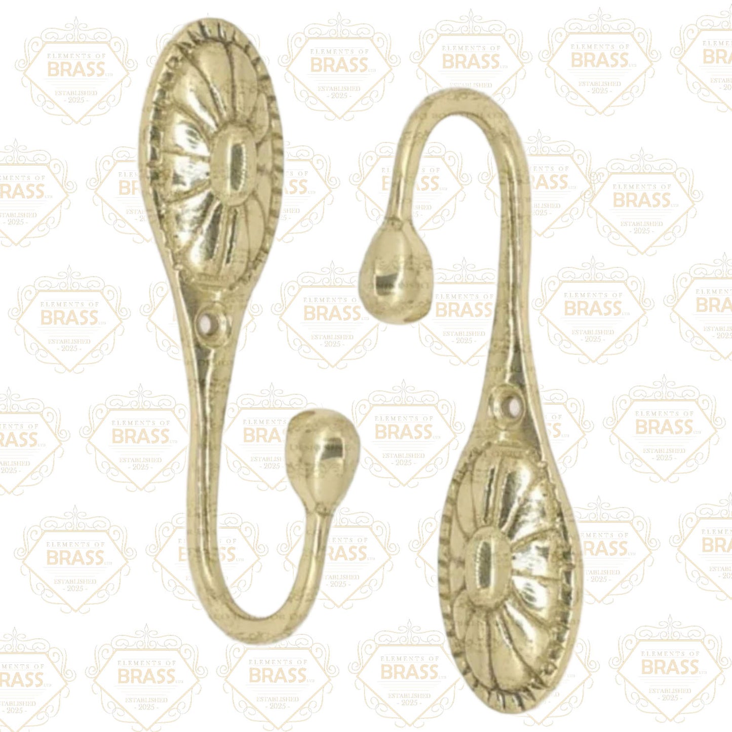 Brass Hook Unique Style Strong Brass Hook