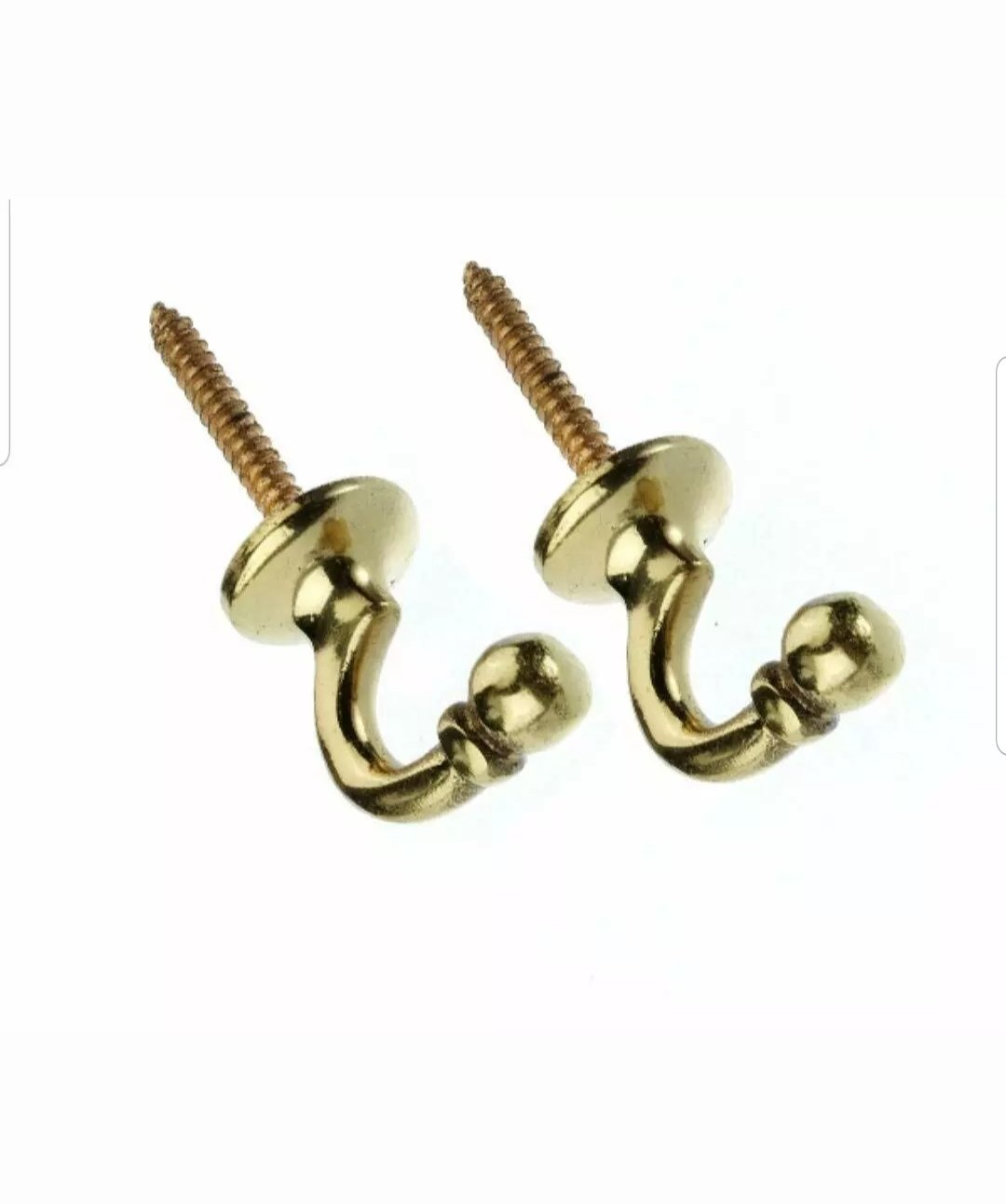 Innova Tie-Backs Hooks, Strong Tie-Back Curtain Hooks