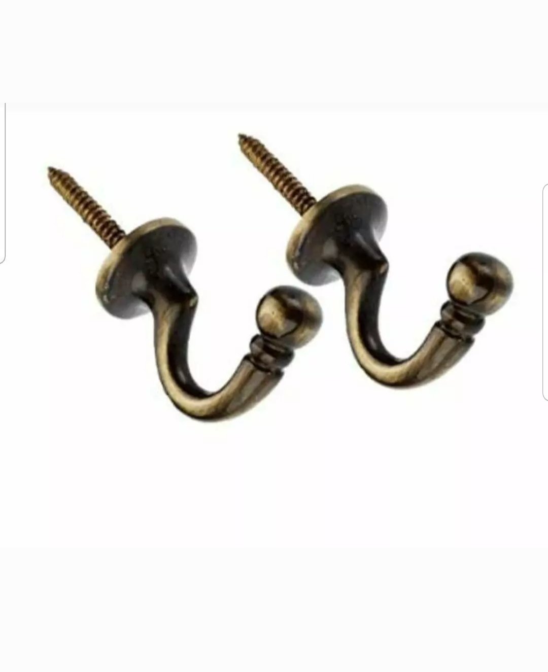 Innova Tie-Backs Hooks, Strong Tie-Back Curtain Hooks