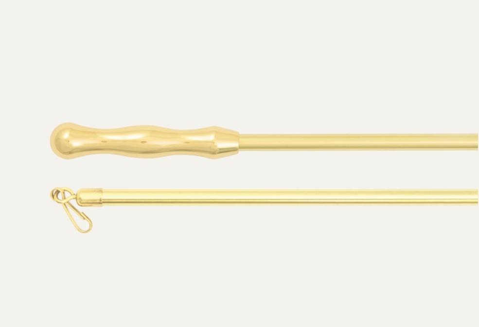 Brass Draw Rod With Designer Handle Unique Design Draw Rod