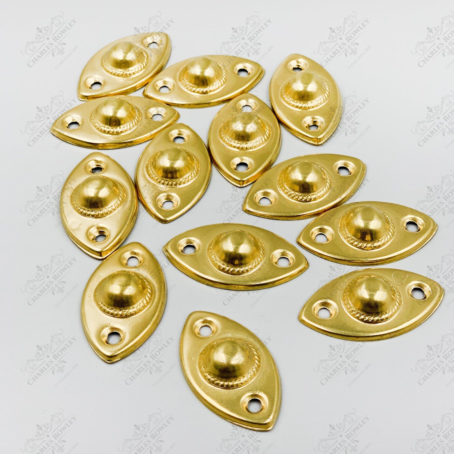Pack Of 100 Knot Covers and Holders for Curtains (30mm)