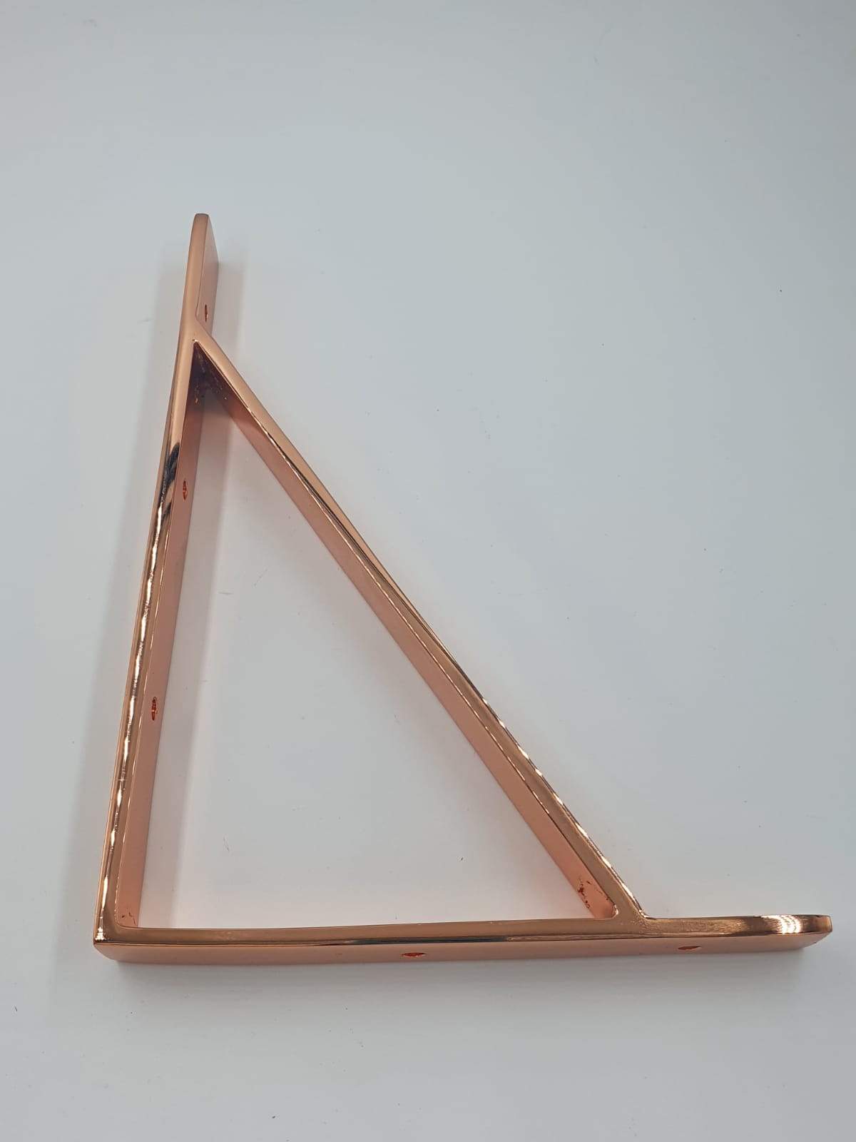 Brass Shelf Bracket Wall Mounted Shelve Brackets, Solid Bracket