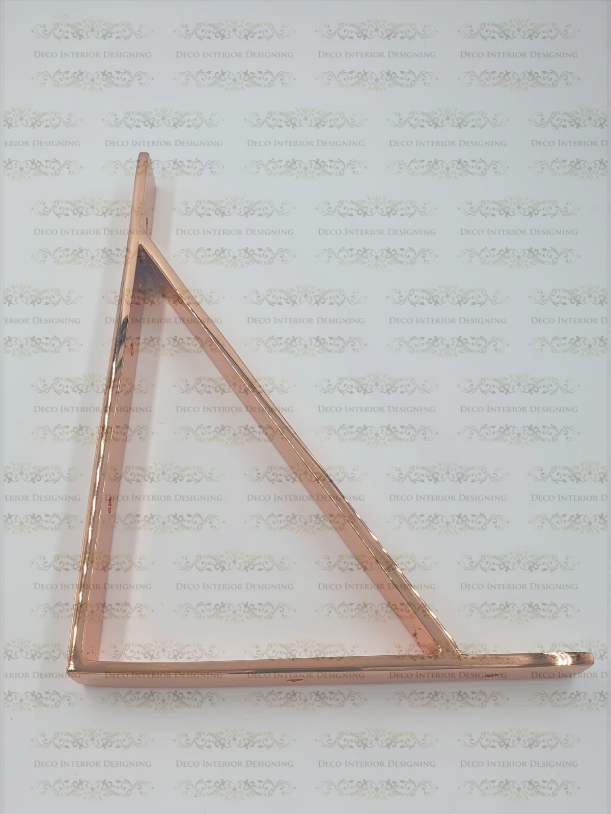 Brass Shelf Bracket Wall Mounted Shelve Brackets, Solid Bracket