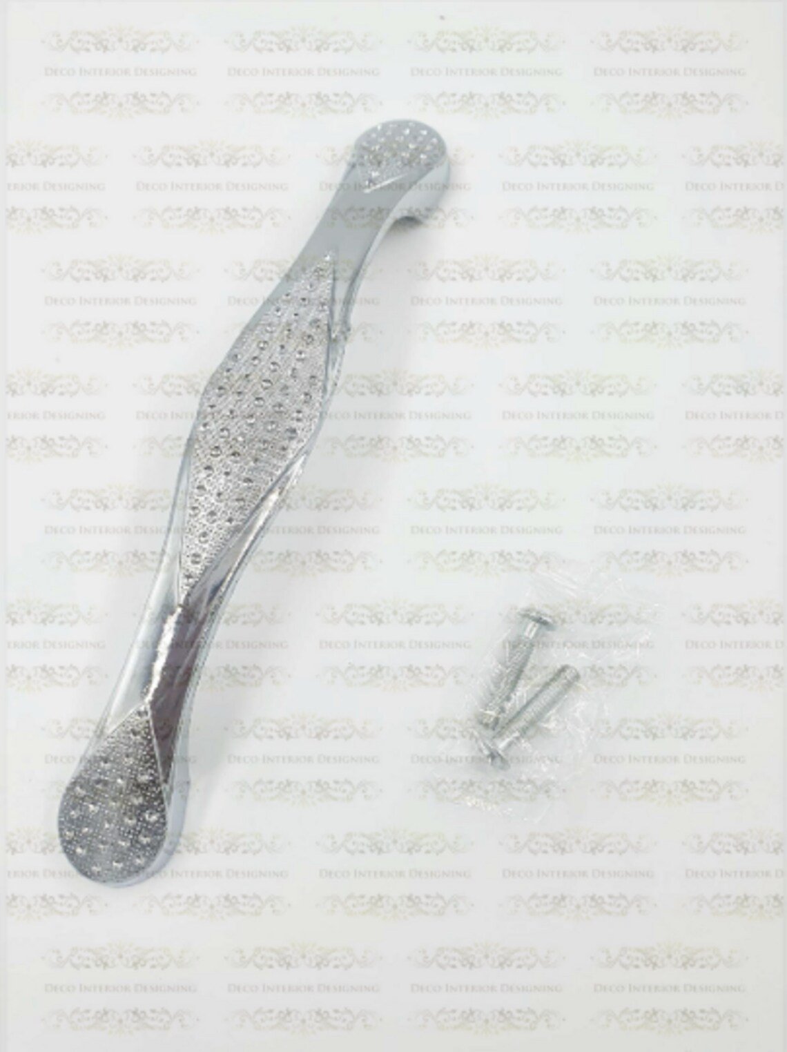 Steel Diamond Designer Handle 16cm
