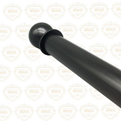 Stainless Steel Pole Set Solid And Strong Brass Plated Pole Set Curtain Pole (50mm)