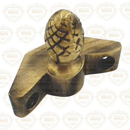 Antique Brass Stair Rod Pineapple Finial