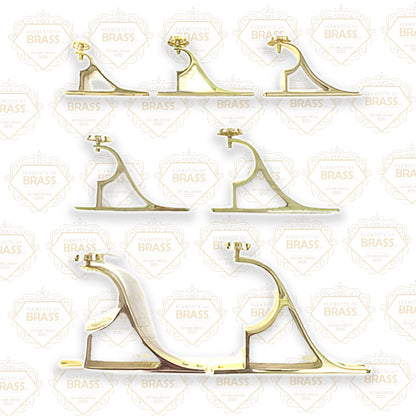 10cm Projection End Bracket, Solid End Bracket For Curtain Pole