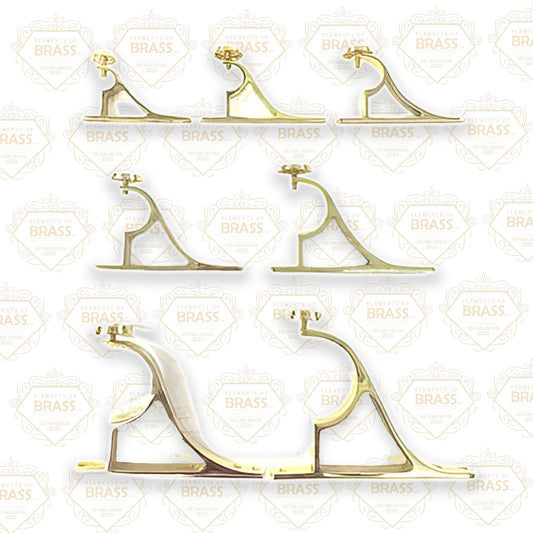 10cm Projection End Bracket, Solid End Bracket For Curtain Pole