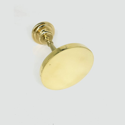 Brass Holdbacks, Solid Curtain Fabric Holdback Unique Design