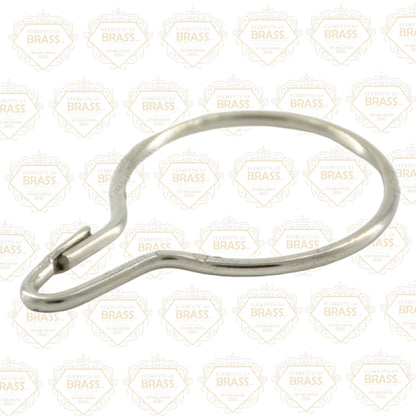 Shower Bath Rail Rings, Strong Solid Brass Curtain Rings