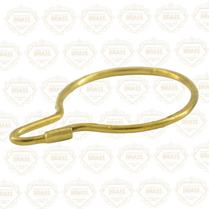 Shower Bath Rail Rings, Strong Solid Brass Curtain Rings