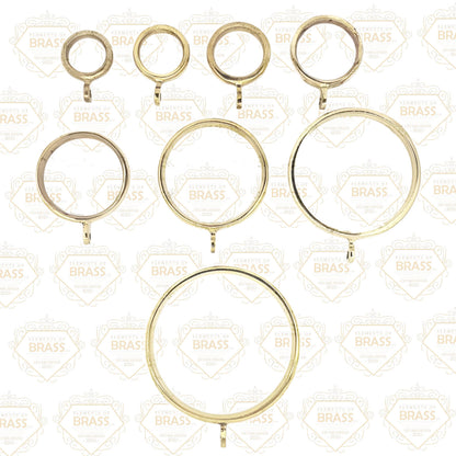 Solid Brass Curtain Rings Strong And Durable Curtain Rings For Curtain Rod In All Finishes