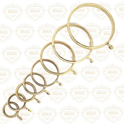 Solid Brass Curtain Rings Strong And Durable Curtain Rings For Curtain Rod In All Finishes