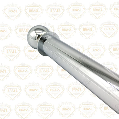 Brass Pole Curtain Pole (19mm Diameter), Strong Pole