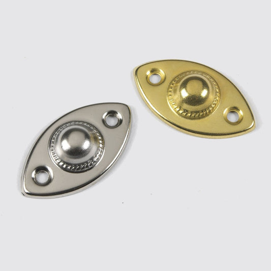 Pack Of 100 Knot Covers and Holders for Curtains (30mm)