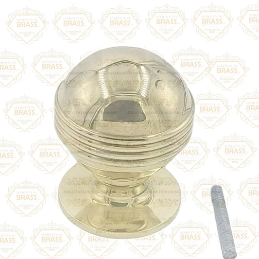 Ribbed Ball Finials x 3 Ribs