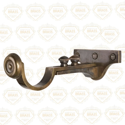 Type "48" Adjustable Centre Bracket, Curtain Pole Bracket