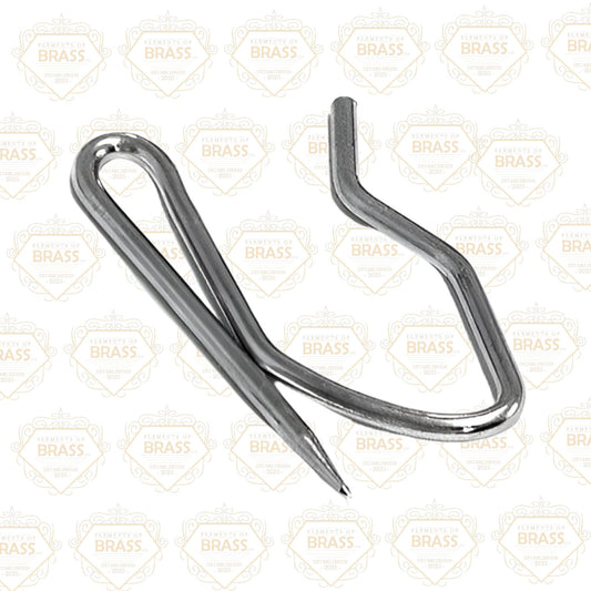 Curtain Pin Hooks, Solid Nickel Plated Wire Unique Style