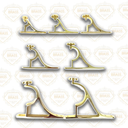 10cm Projection End Bracket, Solid End Bracket For Curtain Pole