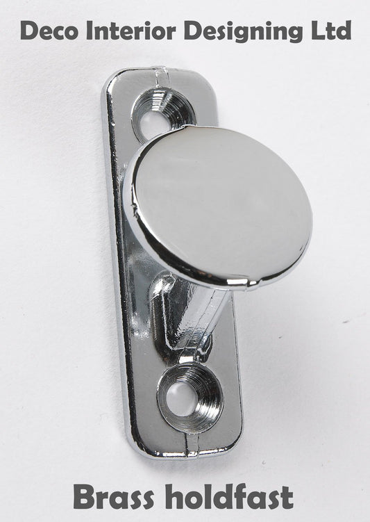 Brass Hold Fast, Strong Curtain Hold fast