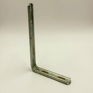 Fluted Slotted Angle Bracket - Pack of 20 - L Shape Zinc Finishes Corner Bracket