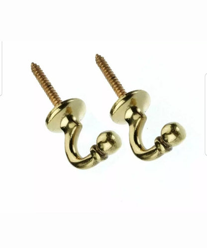 Innova Tie-Backs Hooks, Strong Tie-Back Curtain Hooks
