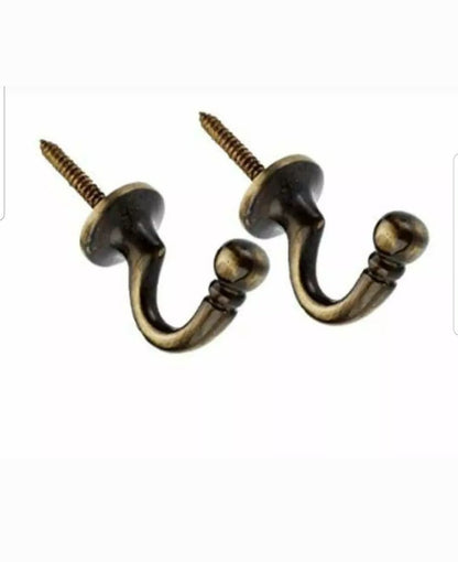 Innova Tie-Backs Hooks, Strong Tie-Back Curtain Hooks