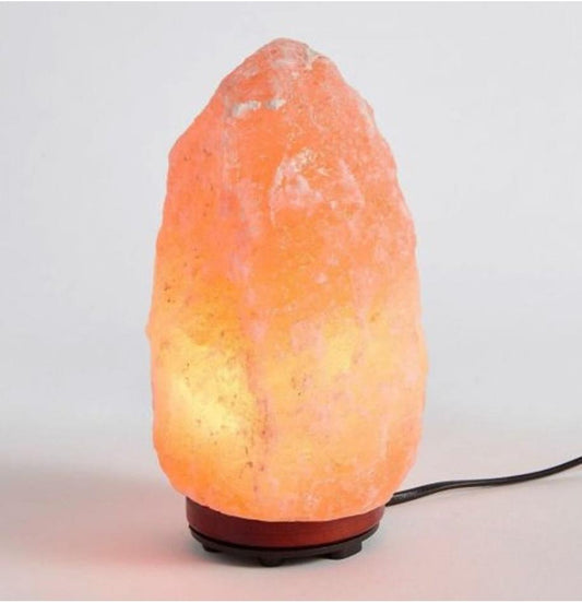 Himalayan Salt Lamp 3-5kg, Natural Crystal Rock With Bulb And Adapter
