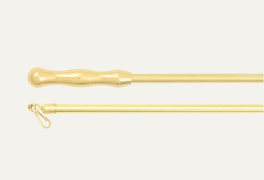 Brass Draw Rod With Designer Handle Unique Design Draw Rod