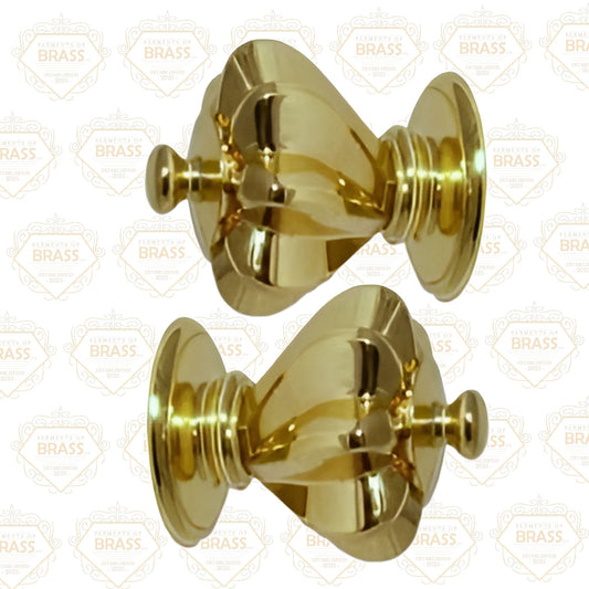 1989 Coronet Brass Finials Strong and Durable Brass Coronet Finials