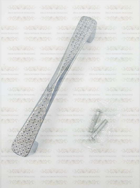 Steel Diamond Designer Handle 14cm