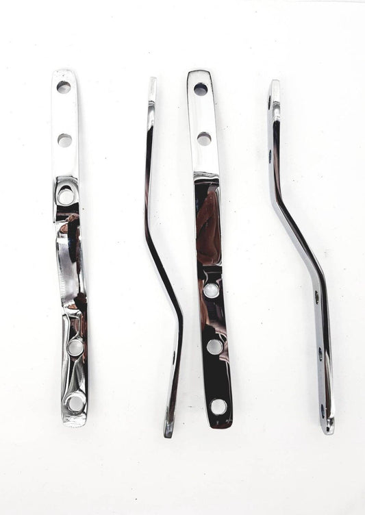 Brass Overlap Arms, Chrome