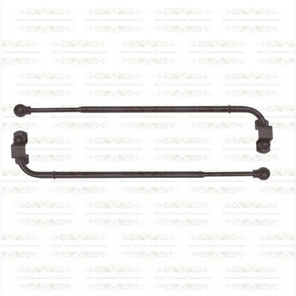 Extendable Door Drapery Arm, Strong Door Curtain Drapery Arm